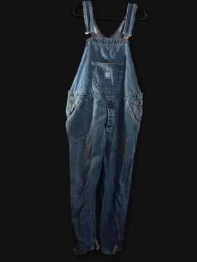 Vintage Pointer Denim Overalls - Casual Workwear